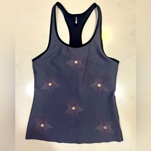 NWOT Ultracor racer back built in bra workout top